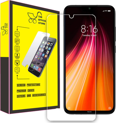 Efficia Tempered Glass Guard for Mi Redmi Note 8, Redmi Note 8(Pack of 1)