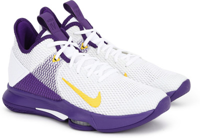 NIKE LEBRON WITNESS IV EP Basketball Shoes For Men(White) NIKE LEBRON WITNESS IV EP Basketball Shoes For Men(White)