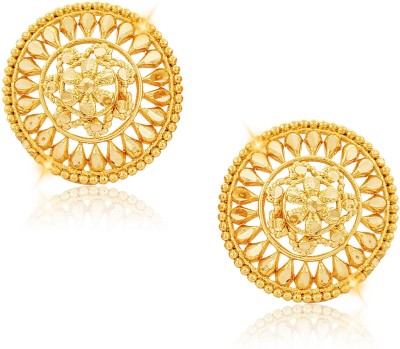 VIGHNAHARTA Traditional 1gm Gold Plated Ear ring Alloy Stud Earring