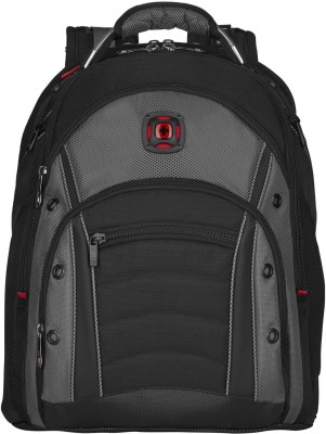 Wenger Synergy 16'' Laptop Backpack 26 L Laptop Backpack(Black, Grey)