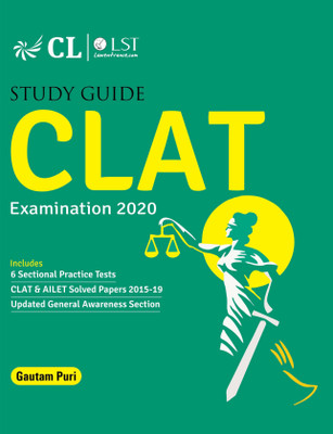 CLAT (Common Law Admission Test) 2021 - Guide  - Includes 6 Sectional Practice Tests, CLAT & AILET Solved Papers 2015 - 19, Updated General Awareness Section 6 Edition(English, Paperback, Gautam Puri)