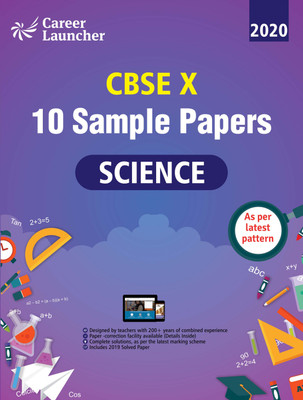 Cbse 2020 Class X 10 Sample Papers Science 3 Edition(English, Paperback, unknown)