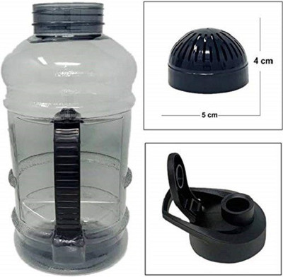 DOVEAZ 1500 ml Plastic Shaker(Pack of 1, Black)