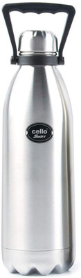 cello 1500 ml Steel Flask(Pack of 1, Silver)