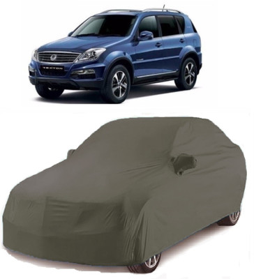 CORASS Car Cover For SsangYong Rexton (With Mirror Pockets)(Grey)