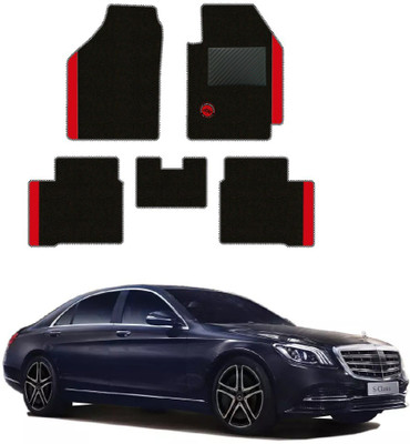 elegant Polypropylene Standard Mat For  Mercedes Benz S 350(Black, Red)