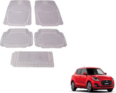 MOCKHE PVC (Polyvinyl Chloride), Plastic Standard Mat For  Maruti Suzuki New Swift(Clear)