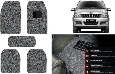 Auto Kite Plastic, PVC Standard Mat For  Mahindra Quanto(Black, Grey)