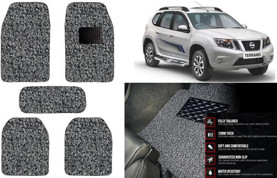 Auto Kite Plastic, PVC Standard Mat For  Nissan Terrano(Black, Grey)