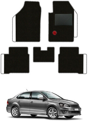 elegant Polypropylene Standard Mat For  Volkswagen Vento(Black, White)