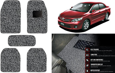 Auto Kite Plastic, PVC Standard Mat For  Toyota Altis(Black, Grey)