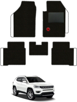 elegant Polypropylene Standard Mat For  Jeep Compass(Black, White)