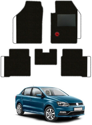 elegant Polypropylene Standard Mat For  Volkswagen Ameo(Black, White)