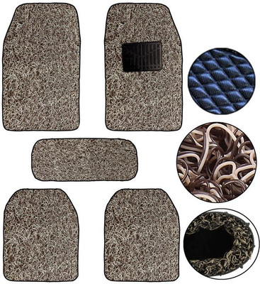 Auto Kite Plastic, PVC Standard Mat For  BMW 1 Series(Beige, Brown)