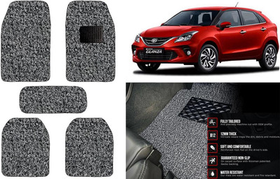 Auto Kite Plastic, PVC Standard Mat For  Toyota GLS(Black, Grey)