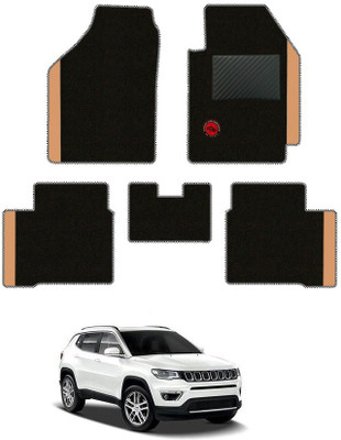 elegant Polypropylene Standard Mat For  Jeep Compass(Black, Beige)