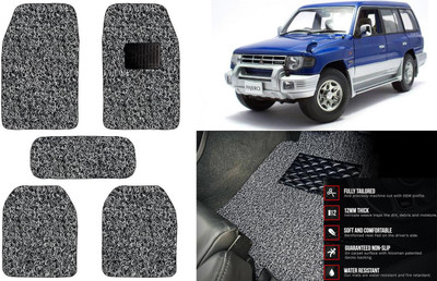 Auto Kite Plastic, PVC Standard Mat For  Mitsubishi Pajero(Black, Grey)