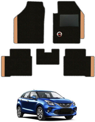 elegant Polypropylene Standard Mat For  Toyota Glanza(Black, Beige)