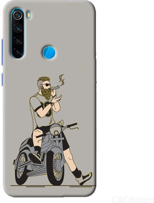 NDCOM Back Cover for Xiaomi Redmi Note 8 Hndsome Guy Smoking Chillum Weed Printed(Multicolor, Hard Case)