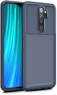 Cover Alive Back Cover for Mi Redmi Note 8 Pro(Blue, Grip Case)