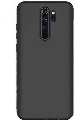 Bodoma Back Cover for Mi Redmi Note 8 pro(Black, Shock Proof, Pack of: 1)