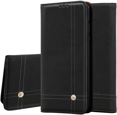 Zouk Book Cover for VIVO V17 PRO(Black, Magnetic Case)