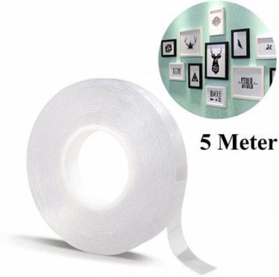 SPJ ENTERPRISE Tape Included Small Gel Tape (Manual)(Transperent)