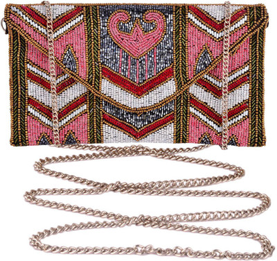 Rezzy Casual Multicolor  Clutch
