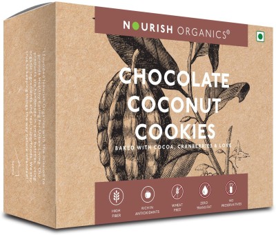 Nourish Organics Chocolate Coconut Cookies Cookies Biscuit(140 g)