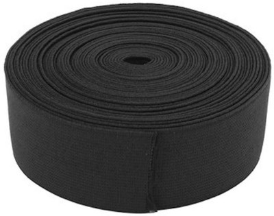elastica Knitted Black Elastic(10 m)