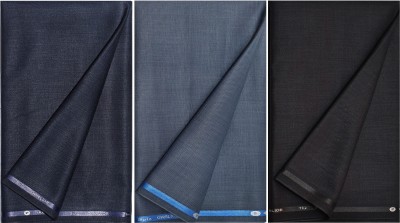 KUNDAN SULZ GWALIOR Poly Viscose Self Design Trouser Fabric