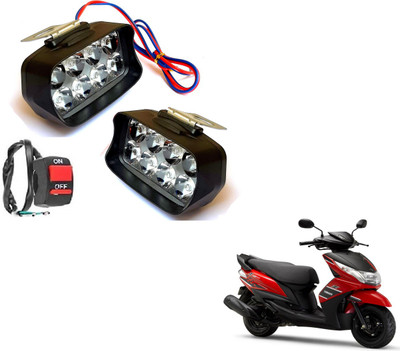 MOCKHE MAGVLB-8LDNL-191 Headlight Motorbike LED for Yamaha (12 V, 24 W)(Ray Z, Pack of 2)