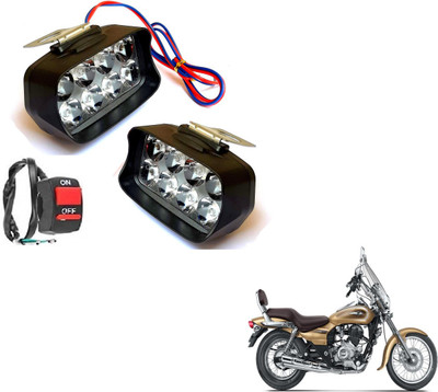 MOCKHE MAGVLB-8LDNL-21 Headlight Motorbike LED for Bajaj (12 V, 24 W)(Avenger Cruise 220, Pack of 2)