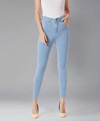 DOLCE CRUDO Skinny Women Light Blue Jeans