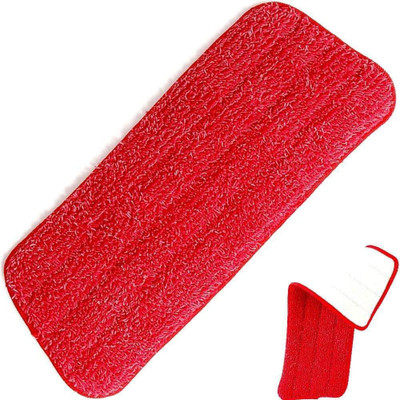 Birud Microfiber Spray Mop Replacement Head Pads - Set of 2 Wet and Dry Microfiber Cleaning Cloth(2 Units)