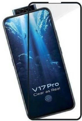 Geleser Edge To Edge Tempered Glass for Vivo V17 Pro(Pack of 1)