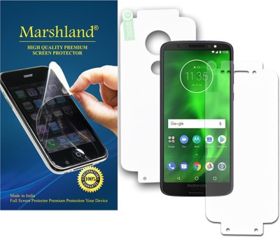 MARSHLAND Front and Back Screen Guard for Motorola Moto G6 Play(Pack of 1)