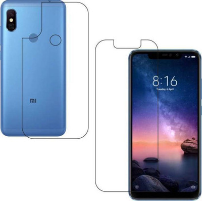 PR SMART Front and Back Tempered Glass for Mi 8(Pack of 2)