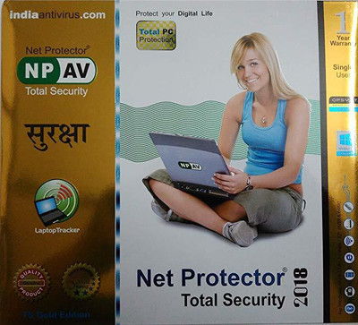 Net Protector Total Security 1 User 1 Year(CD/DVD)
