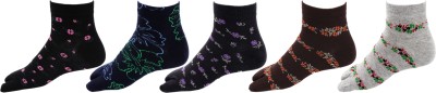 RC. ROYAL CLASS Women Printed Ankle Length(Pack of 5)