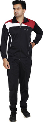 DEVOK Solid Men Track Suit