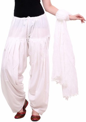 Manaswini Creations Relaxed Women White Trousers