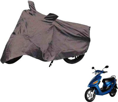 Auto Hub Two Wheeler Cover for Universal For Bike(Yo Electron, Grey)