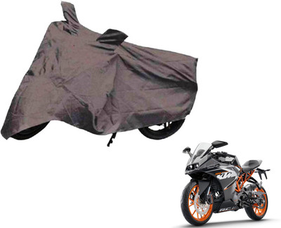NIKS Two Wheeler Cover for KTM(RC 390, Grey)