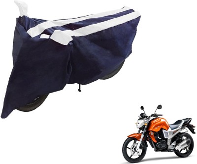 NIKS Two Wheeler Cover for Yamaha(FZ16, Black, White)