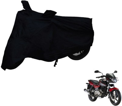 NIKS Two Wheeler Cover for Bajaj(Pulsar 180 DTS-i, Black)