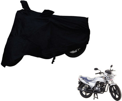 Auto Hub Two Wheeler Cover for LML(Freedom, Black)