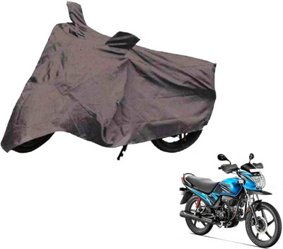 Auto Hub Two Wheeler Cover for Hero(Passion Pro, Black)