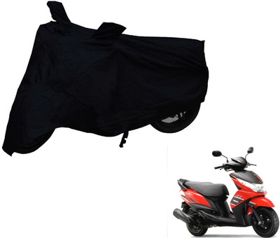 NIKS Two Wheeler Cover for Yamaha(Ray, Black)
