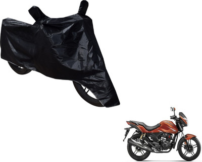 NIKS Two Wheeler Cover for Hero(CBZ Extreme, Black)